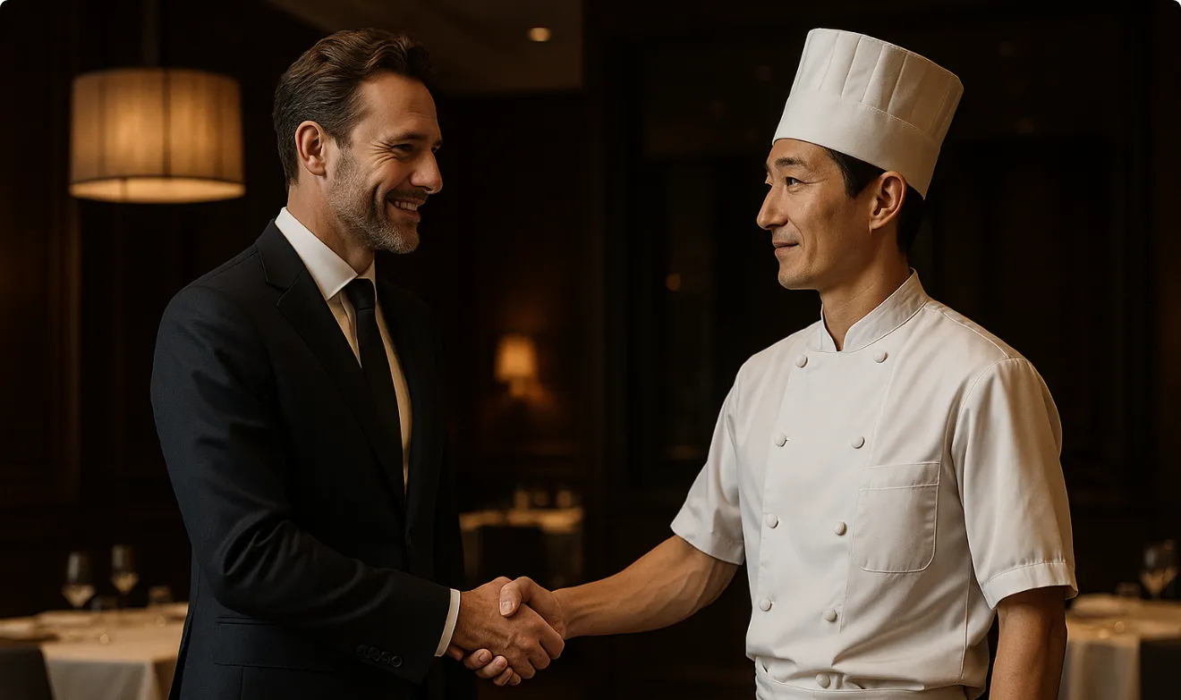 日本食料理人イメージ